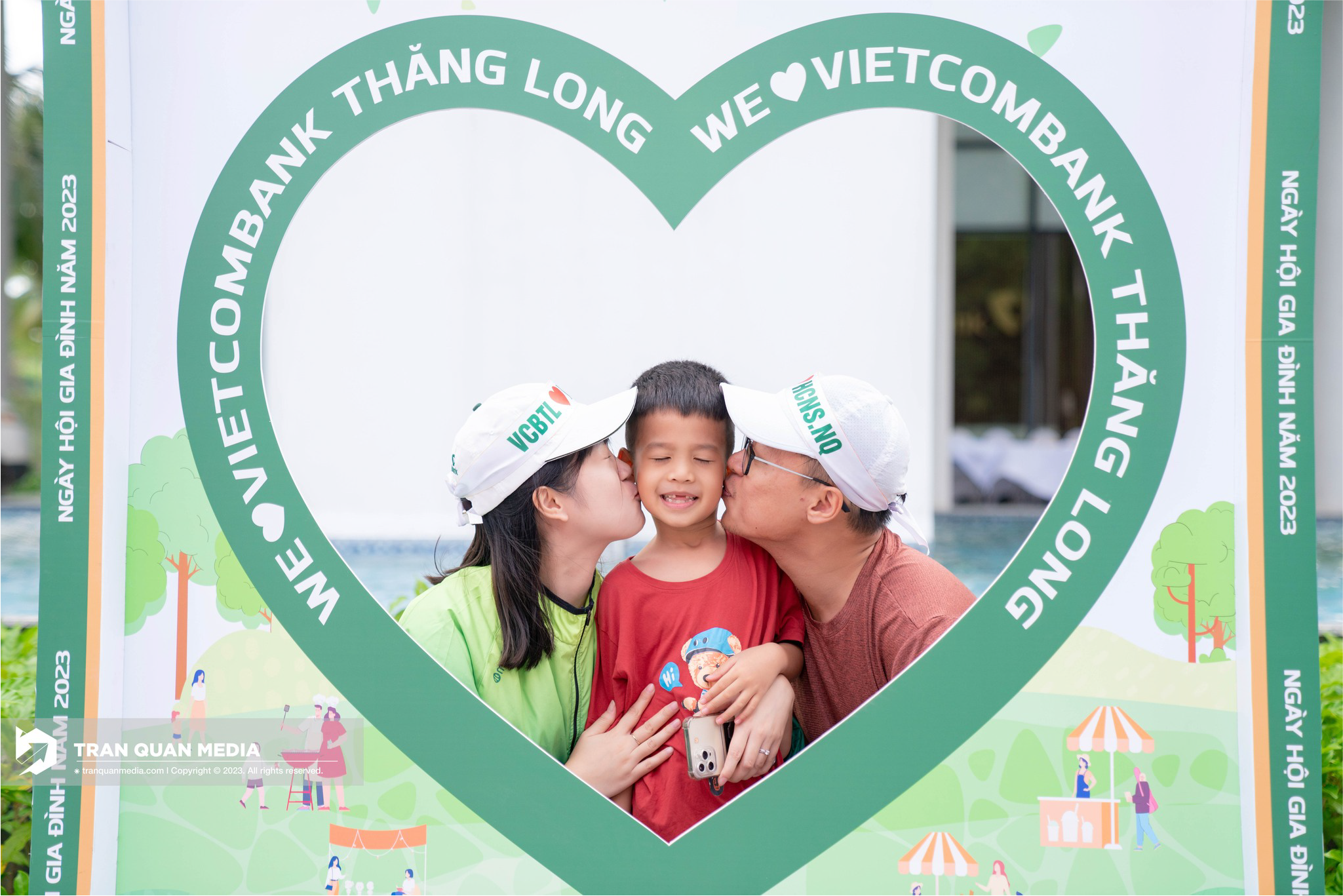 Vietcombank Family Day Key Visual